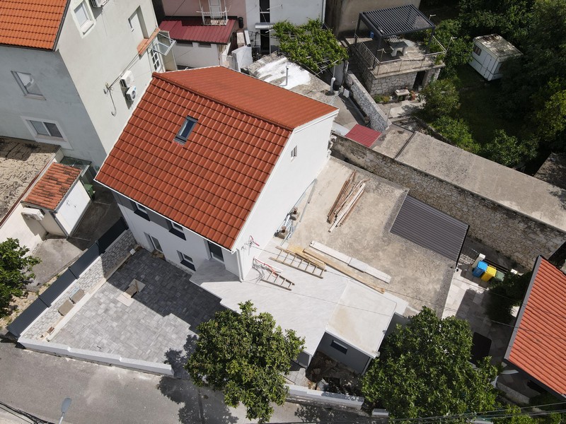 Letecký pohľad na dom