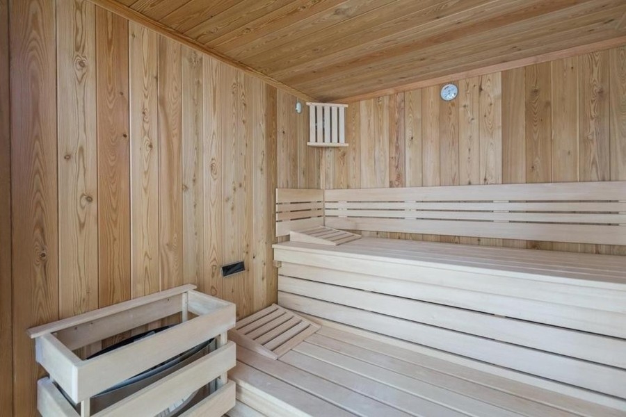 Sauna v dome