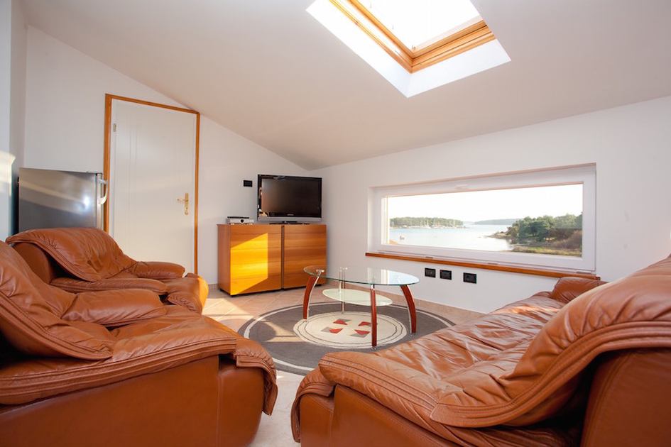 Byt vo vile na najvyššom poschodí.