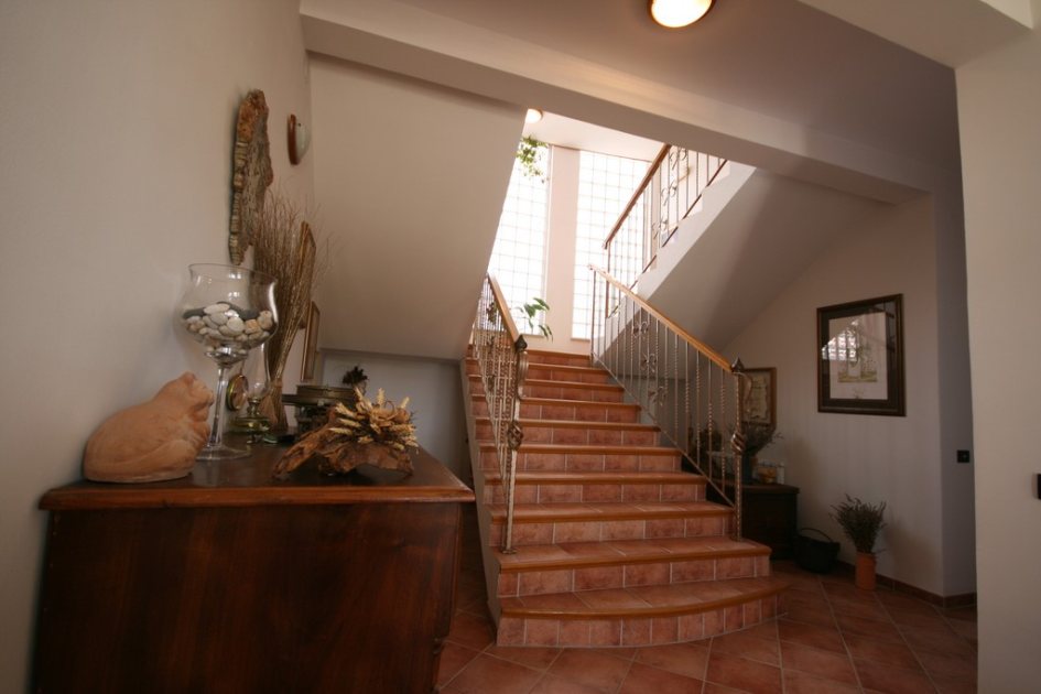 Vstupná časť nehnuteľnosti H557 neďaleko Medulinu na Istrii.