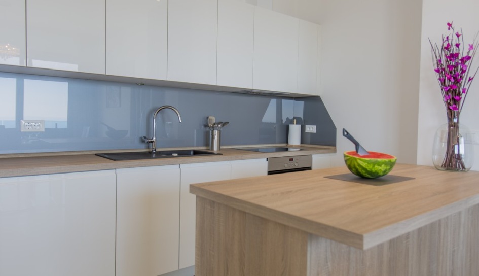 Moderné zariadenie - tu: kuchyňa.