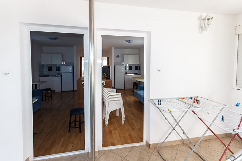 Balkón na hornom poschodí.